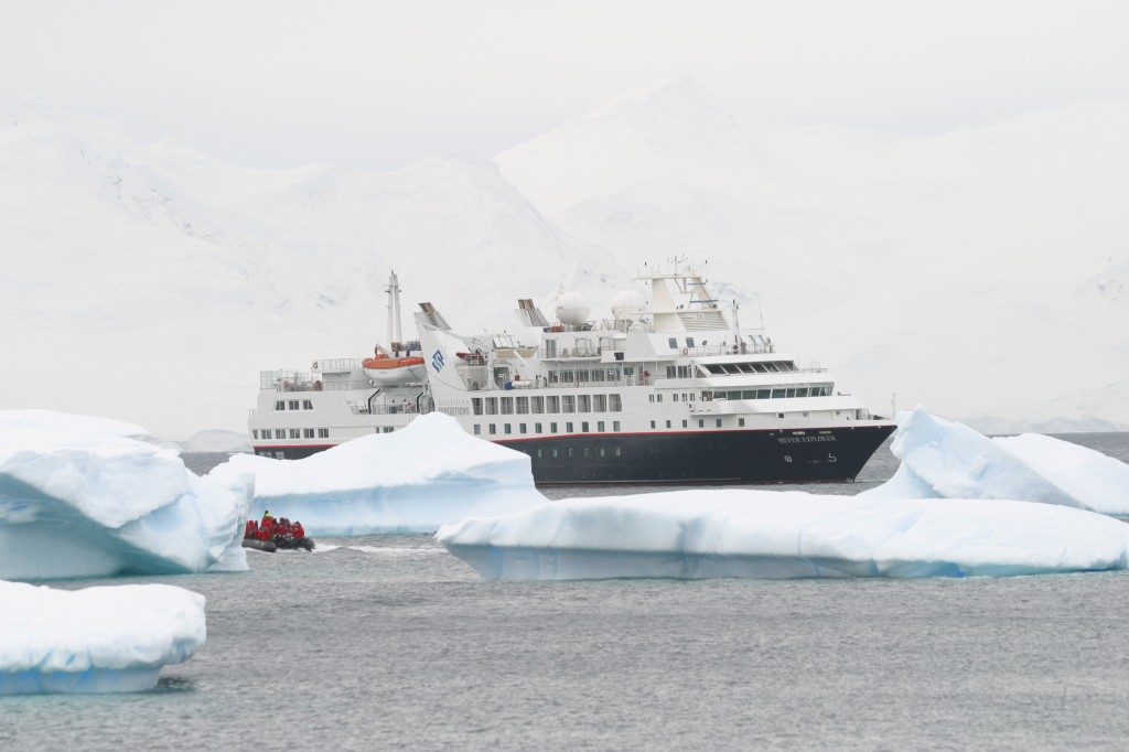 Ship at Cuverville Island